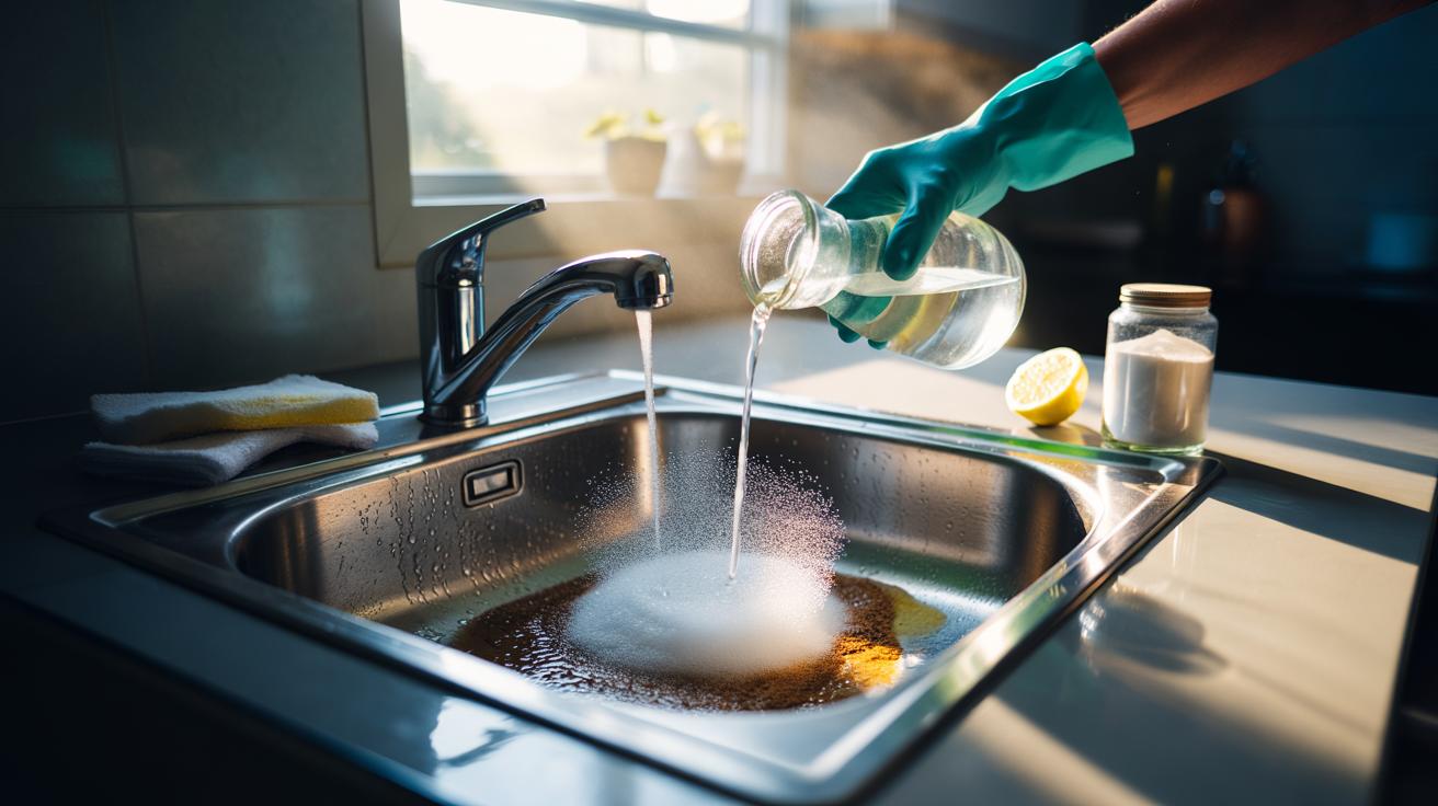 Baking soda leaves kitchen sinks gleaming like new – why bubbles eradicate tough stains effortlessly