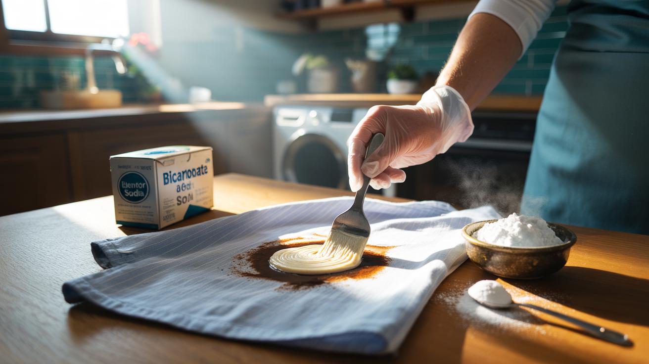 Experts say just one kitchen staple can clean stubborn stains from your favorite clothes