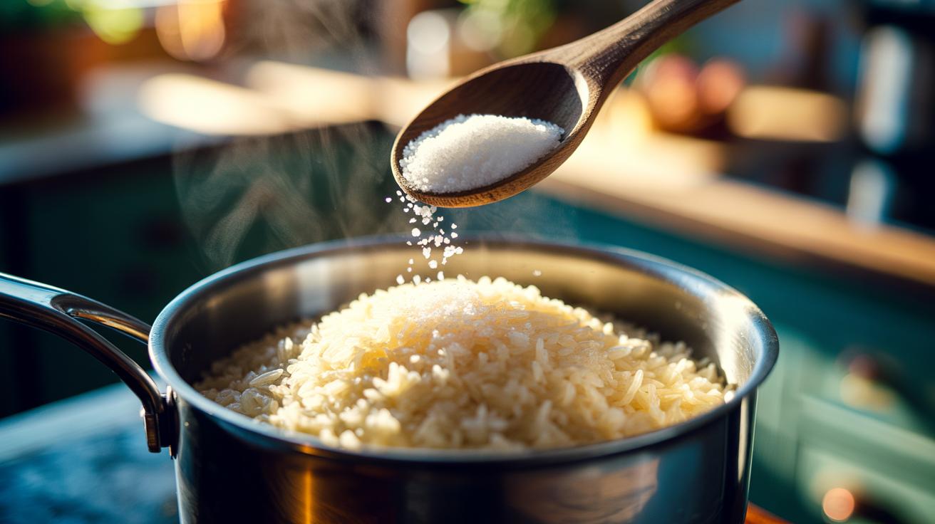 Fluff Up Your Rice: How a Spoonful of Salt Transforms Texture Instantly