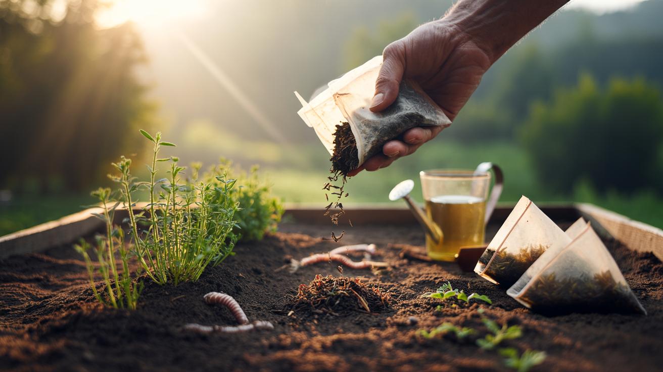 Green Thumb Wonder: How Teabags Work Magic for Fast Plant Growth