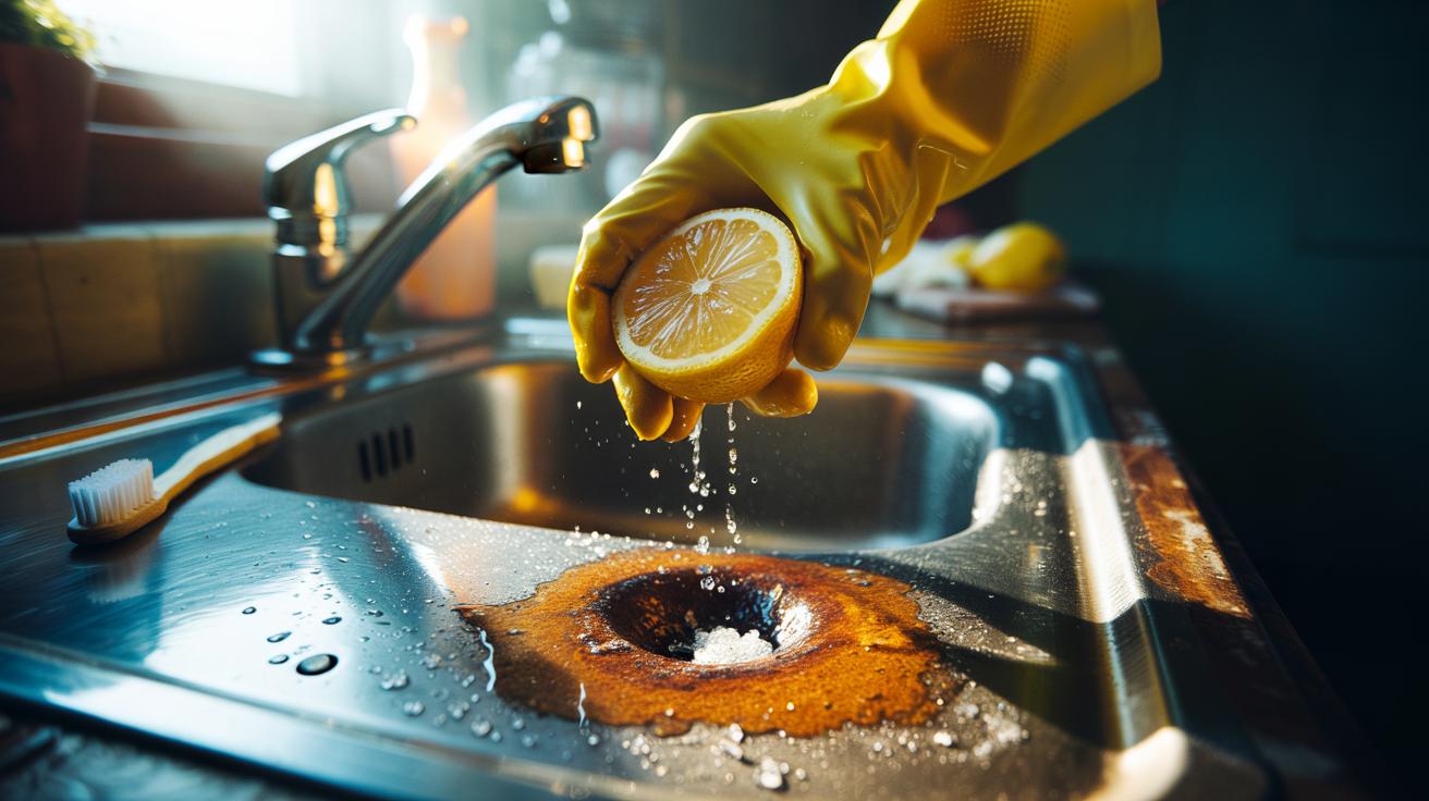 Remove Rust Stains Easily: How Lemon Juice Erases Marks in Just 2 Minutes