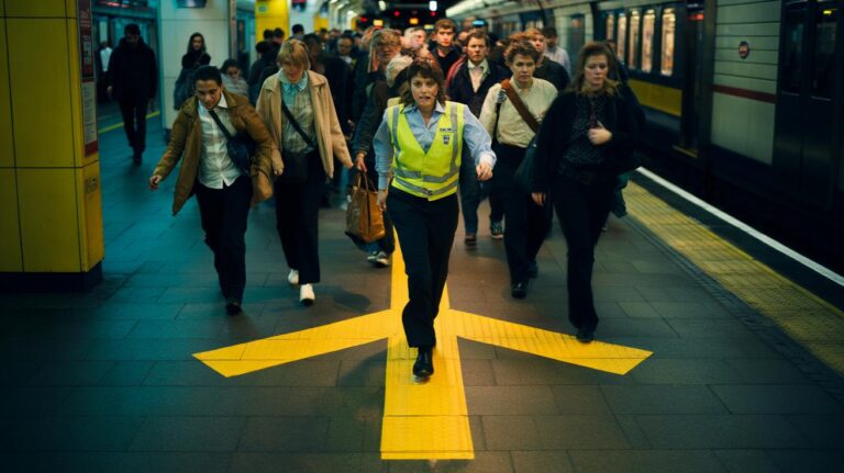 Illustration of pattern interruption cues triggering swift social proof and shifting group behaviour