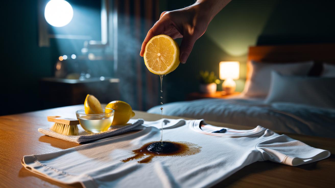 Stain-Free Laundry Overnight: How Lemon Rids Grease While You Sleep