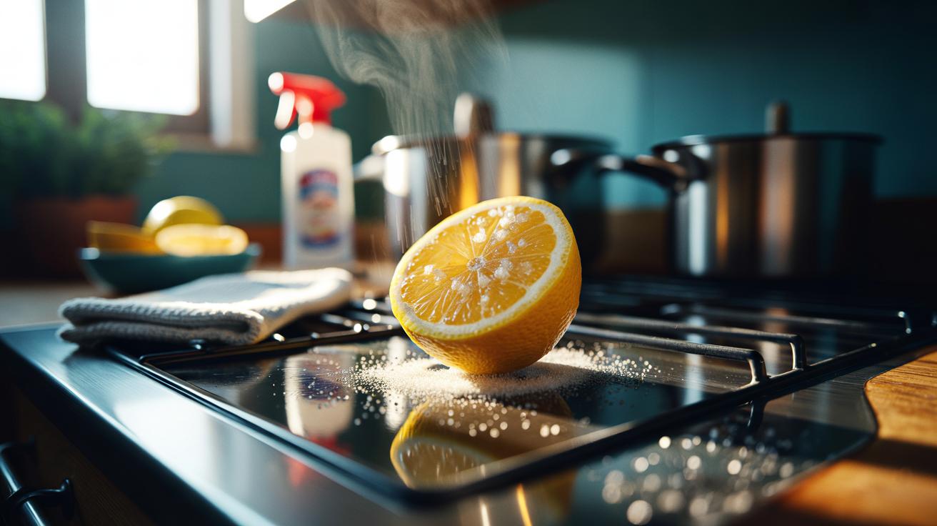 Surprisingly effective: this common fruit cleans grease better than any kitchen product