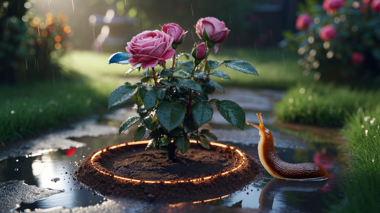 The Coffee Grounds Sprinkle That Banishes Slugs and Supercharges Your Roses Overnight