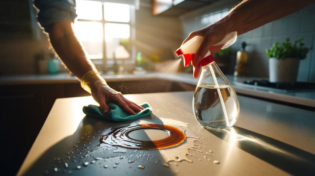 The fast vinegar counter wipe for spotless surfaces : how acetic acid ...